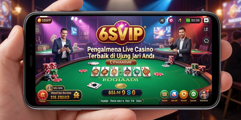 Tampilan gameplay menarik dari 6SVIP dengan dealer profesional.