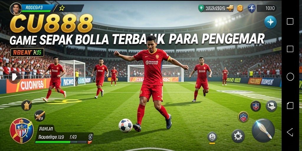 Tampilan permainan sepak bola yang mendebarkan dari CU888.