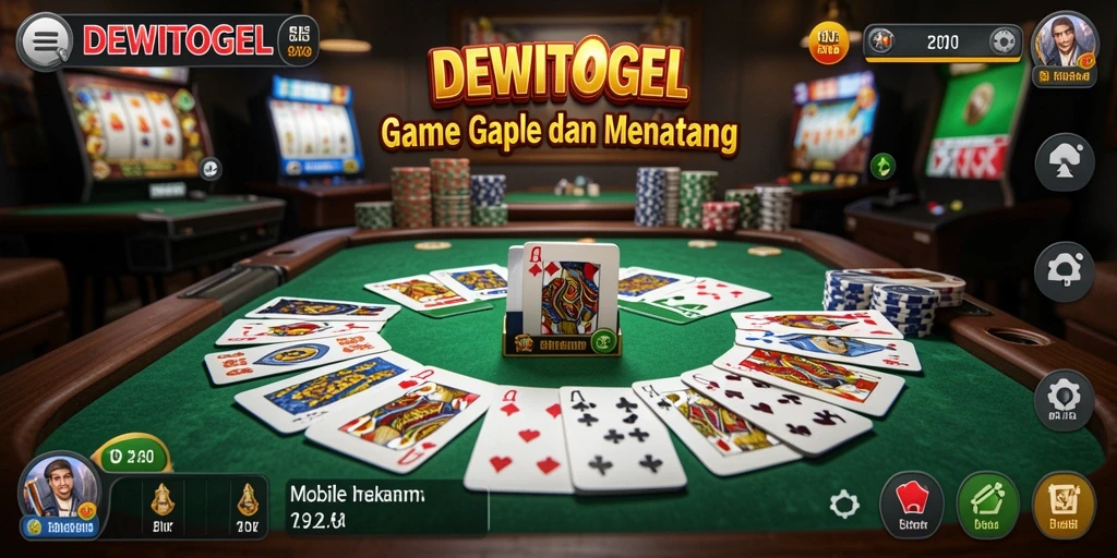 Tampilan gameplay seru DEWITOGEL dengan grafis menarik.
