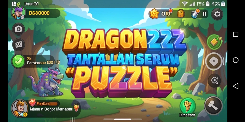 Gameplay DRAGON222 menunjukkan serunya tantangan puzzle yang harus dipecahkan.