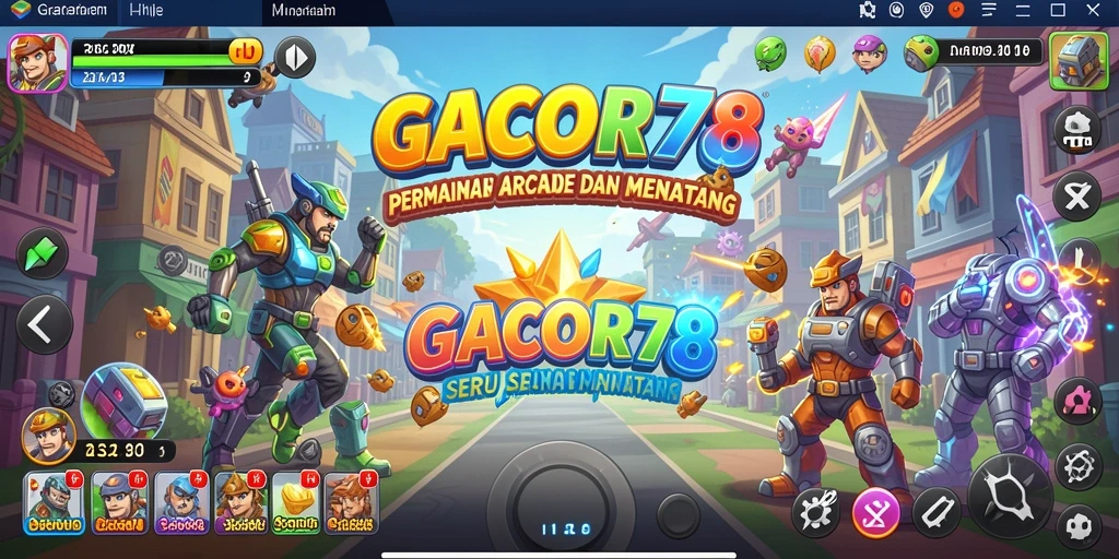 Tampilan gameplay GACOR78 dengan desain yang menarik dan adiktif.