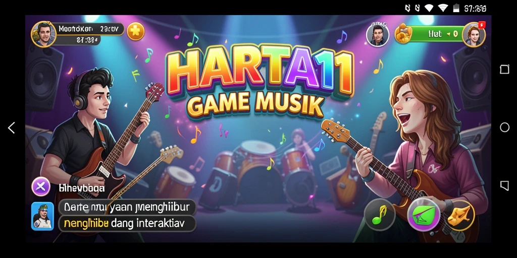 Tampilan gameplay HARTA11 yang seru dan interaktif.