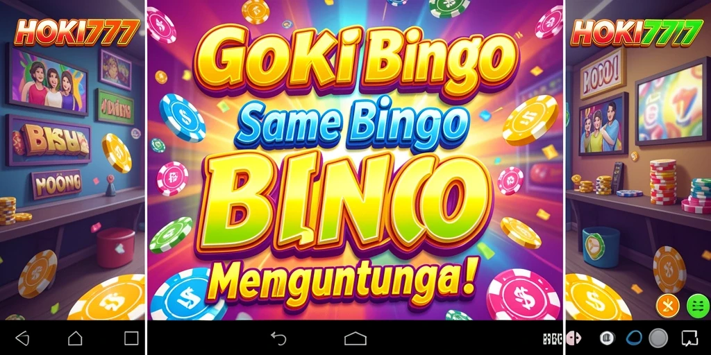 Tampilan gameplay HOKI777 yang seru dalam permainan Bingo.