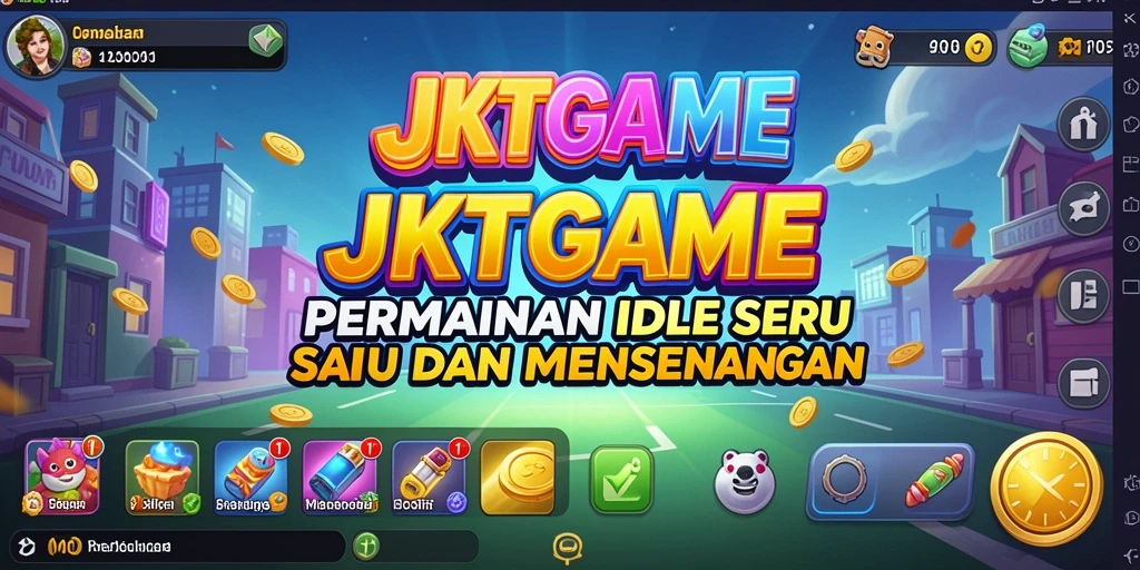 Tampilan utama gameplay JKTGAME yang menarik dan menawan.