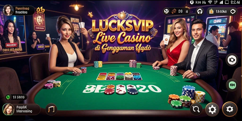 Gameplay menarik dari LUCKSVIP dengan dealer langsung.