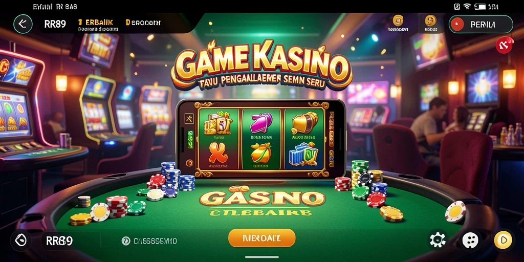 Tampilan gameplay RR89 yang seru dengan grafik memikat.