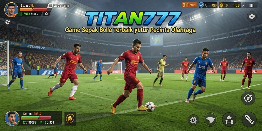Tampilan gameplay yang mendebarkan dalam TITAN777.