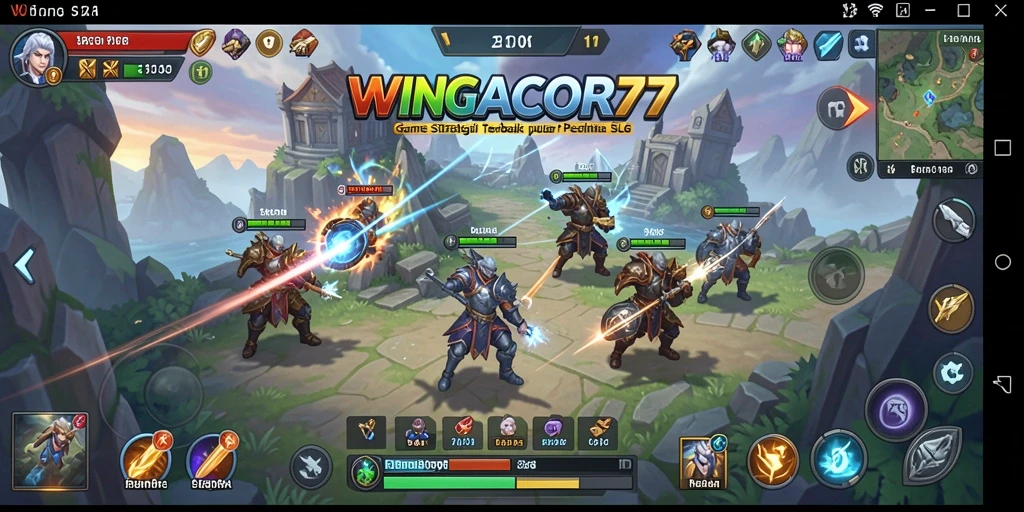 Tampilan screenshot gameplay WINGACOR77 yang menarik dan strategis.