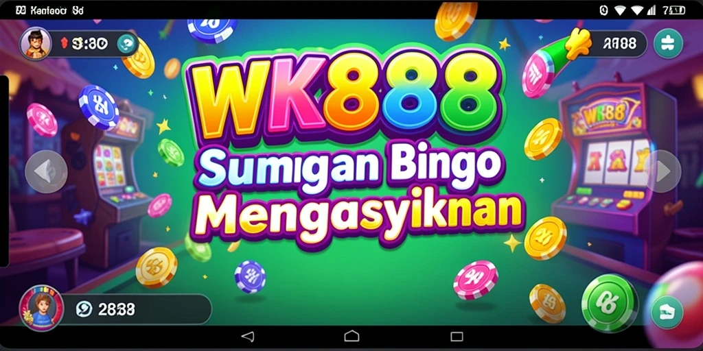 Screenshot gameplay Bingo di WK888 yang mengasyikkan.